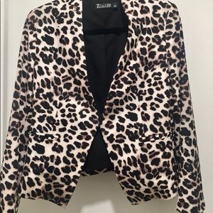 •SOLD• Leopard blazer jacket